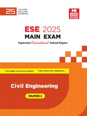 ESE 2025 Mains Civil Engineering Vol 01