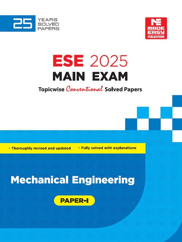 ESE 2025 Mains Mechanical Engineering Vol 01