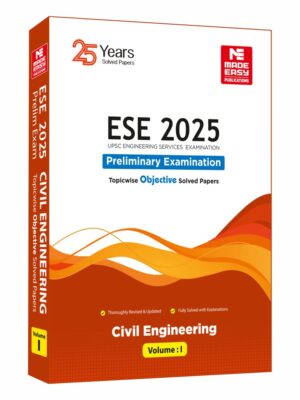 ESE 2025 Objective Civil Engineering Volume 01