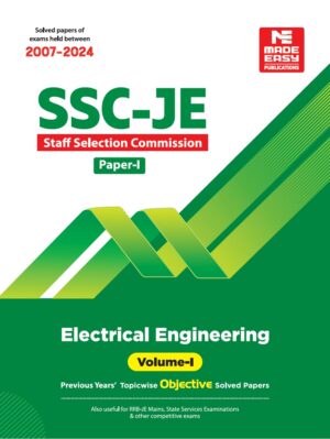 Made Easy SSC JE 2025 Electrical Engineering Volume 01